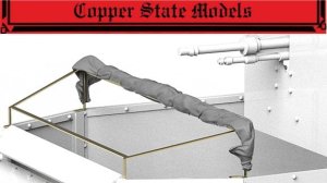 Copper State Models CSM A35024 - 1:35 Retracted Canopy for French Armored Car Modele 1914