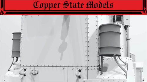 Przejdź do produktu Copper State Models CSM A35021 - 1:35 Additional Tanks for Ehrhardt