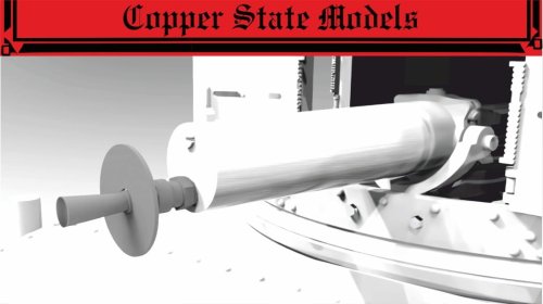 Przejdź do produktu Copper State Models CSM A35015 - 1:35 MG08 Muzzle Boosters w/ Flash Disk