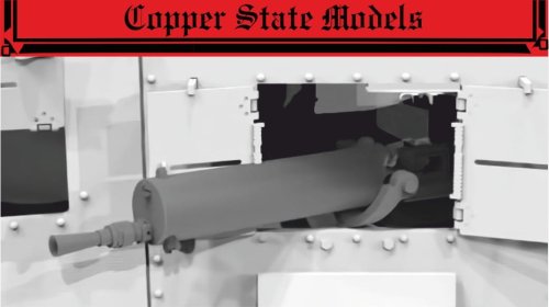 Przejdź do produktu Copper State Models CSM A35013 - 1:35 MG08 with Cradle Mount