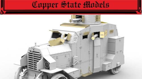 Przejdź do produktu Copper State Models CSM A35009 - 1:35 PE Set for Ehrhardt 1917 Armoured Car