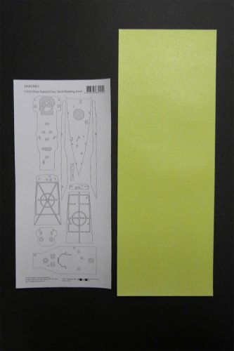 Przejdź do produktu Pontos 35001MS1 - 1:350 USS Oliver Hazard Perry Class Deck Masking Sheet