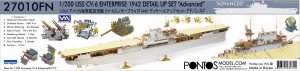 Pontos 27010FN - 1:200 USS CV-6 Enterprise 1942 Detail up set Teak Tone