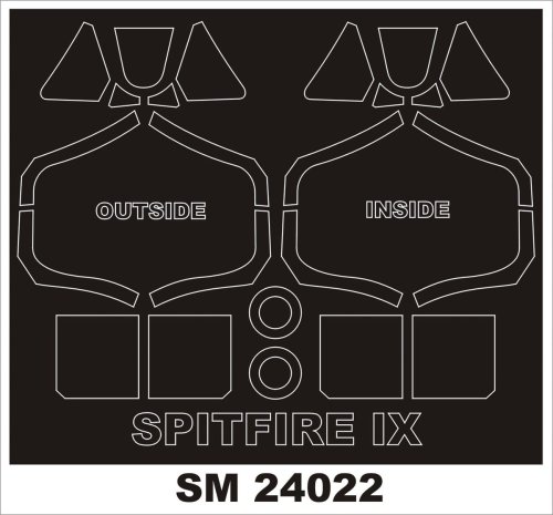 Przejdź do produktu Montex SM24022 - 1:24 Spitfire IX