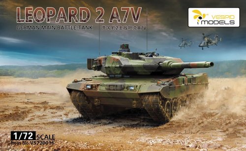 Przejdź do produktu Vespid Models VS720016 - 1:72 Leopard 2 A7V German MBT