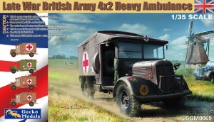 Gecko Models 35GM0069 - 1:35 Late War British Army 4x2 Heavy Ambulance
