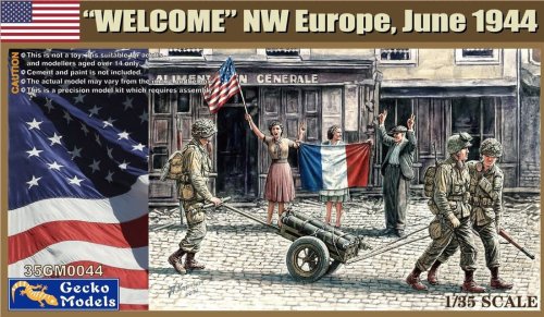 Przejdź do produktu Gecko Models 35GM0044 - 1:35 Welcome NW Europe June 1944