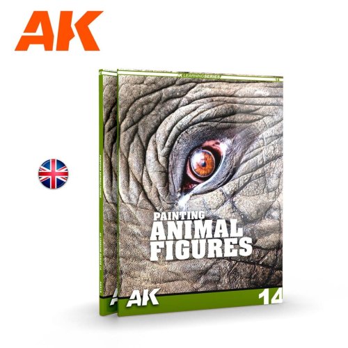 Przejdź do produktu AK Interactive 518 - Painting Animal Figures - poradnik dla modelarzy AK Learning Series 14