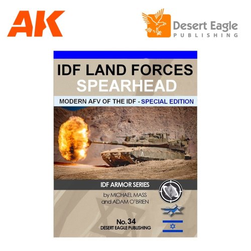 Przejdź do produktu Desert Eagle 34 - IDF Land Forces Spearhead - Modern AFV of the IDF - Special Edition
