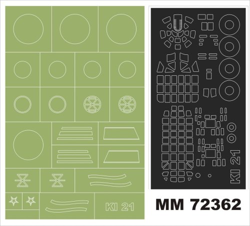 Przejdź do produktu Montex MM72362 - 1:72 Ki-21 Sally