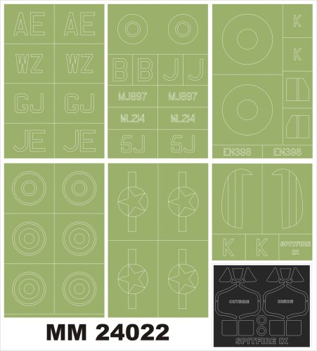 Przejdź do produktu Montex MM24022 - 1:24 Spitfire IX