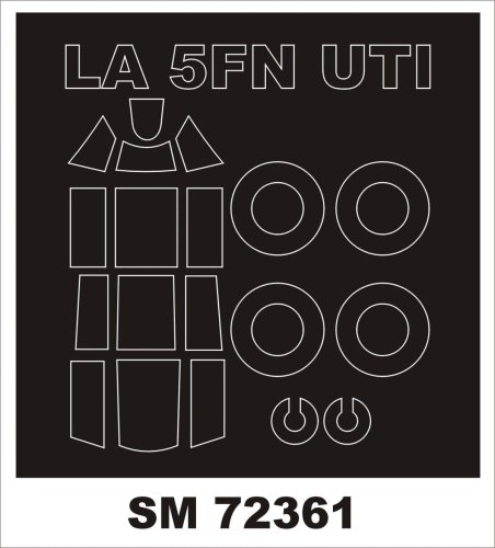 Przejdź do produktu Montex SM72361 - 1:72 La-5FN UTI
