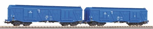 Przejdź do produktu PIKO 58271 H0 - Zestaw 2 wagonów towarowych krytych 401Ka Gags-t PKP Cargo