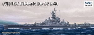 Vee Hobby E57006 - 1:700 USS Indiana BB-58 1944 Deluxe Edition