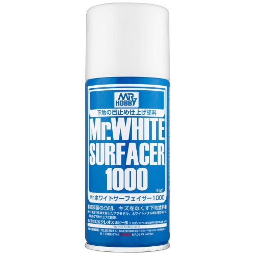 Przejdź do produktu Mr.Hobby B511 - Podkład biały Mr. White Surfacer 1000 w sprayu 170 ml