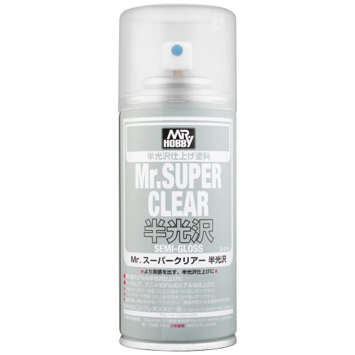 Przejdź do produktu Mr.Hobby B516 - Lakier półmatowy Mr.Super Clear Semi-Gloss w sprayu 170 ml