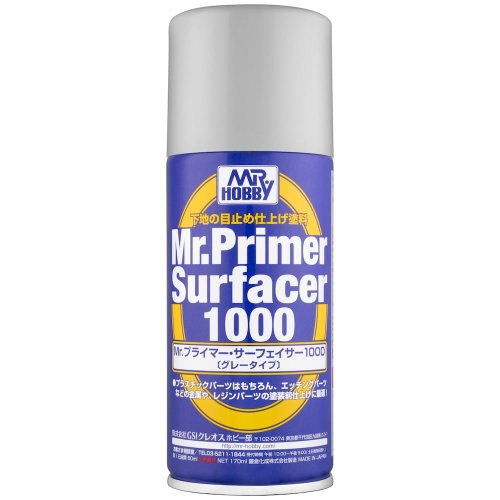 Przejdź do produktu Mr.Hobby B524 - Podkład szary Mr.Primer Surfacer 1000 w sprayu 170 ml