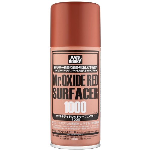 Przejdź do produktu Mr.Hobby B525 - Podkład rdzawy Mr.Oxide Red Surfacer 1000 w sprayu 170 ml