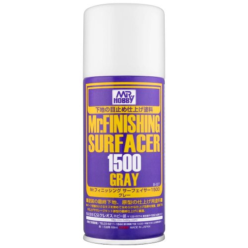 Przejdź do produktu Mr.Hobby B527 - Podkład szary Mr. Finishing Surfacer 1500 Gray w sprayu 170 ml