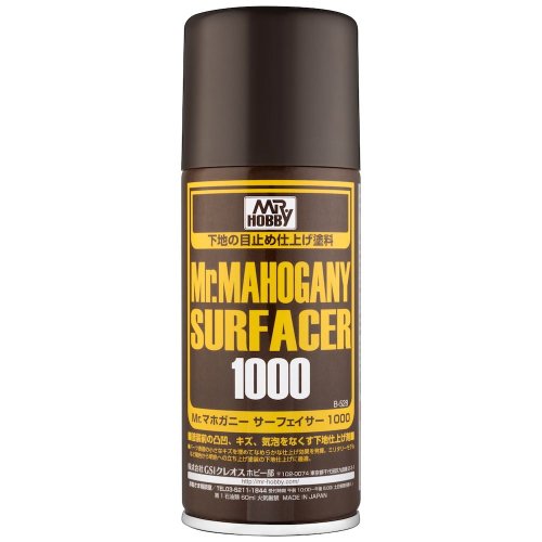 Przejdź do produktu Mr.Hobby B528 - Podkład brązowy Mr. Mahogany Surfacer 1000 w sprayu 170 ml