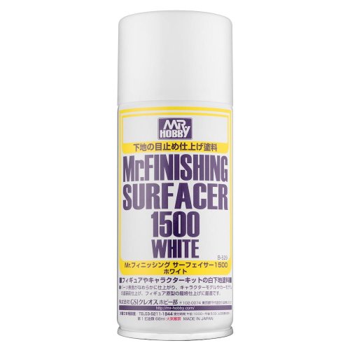 Przejdź do produktu Mr.Hobby B529 - Podkład biały Mr. Finishing Surfacer 1500 White w sprayu 170 ml