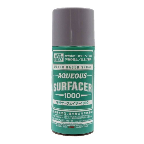 Przejdź do produktu Mr.Hobby B611 - Podkład szary Mr. Aqueous Surfacer 1000 Gray w sprayu 170 ml