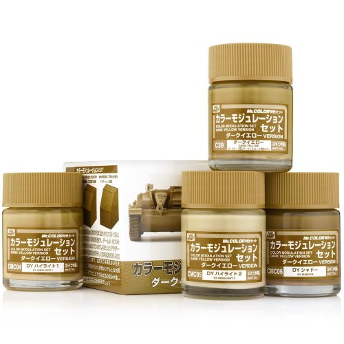 Przejdź do produktu Mr.Hobby CS582 - Zestaw farb Dark Yellow Color Modulation