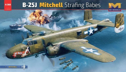 Przejdź do produktu HK Models 01E036 - 1:32 B-25J Mitchell Strafing Babes