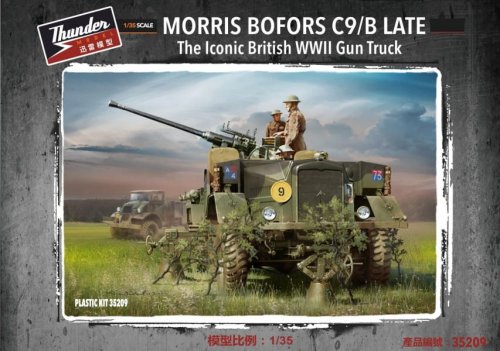 Przejdź do produktu Thunder Model 35209 - 1:35 Morris Bofors C9/B Late The Iconic British WWII Gun Truck
