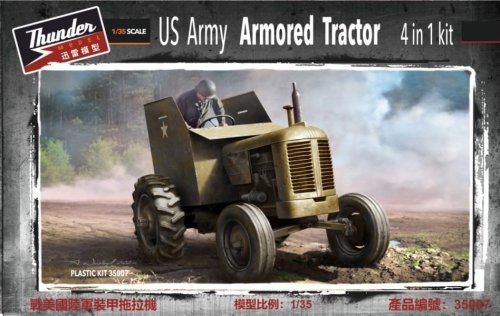 Przejdź do produktu Thunder Model 35007 - 1:35 US Army Armored Tractor 4 in 1 Kit