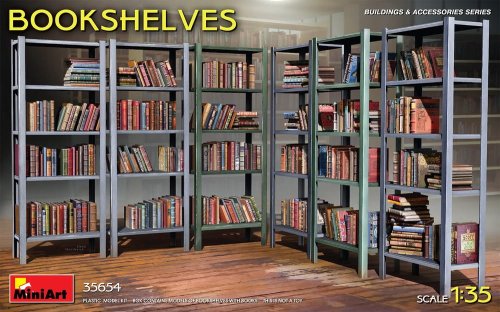 Przejdź do produktu Miniart 35654 - 1:35 Bookshelves