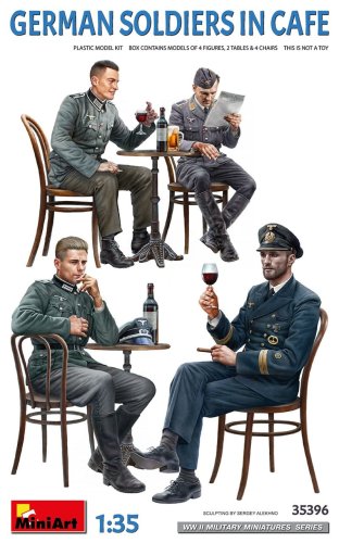 Przejdź do produktu Miniart 35396 - 1:35 German Soldiers in Cafe