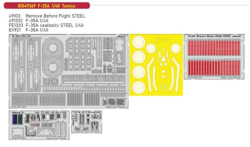 Przejdź do produktu Eduard BIG49369 - 1:48 F-35A