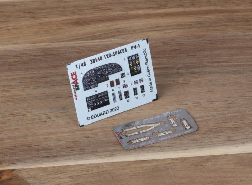 Przejdź do produktu Eduard 3DL48120 - 1:48 PV-1 Space 3D Decals + PE