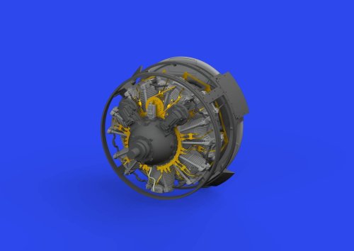 Przejdź do produktu Eduard 648825 - 1:48 F4F-3 engine mid Print 3D