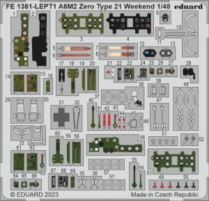 Eduard FE1361 - 1:48 A6M2 Zero Type 21 Weekend