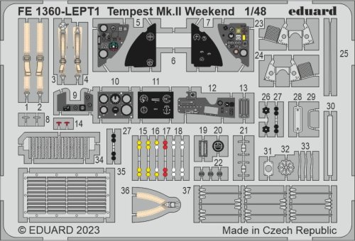 Przejdź do produktu Eduard FE1360 - 1:48 Tempest Mk.II Weekend