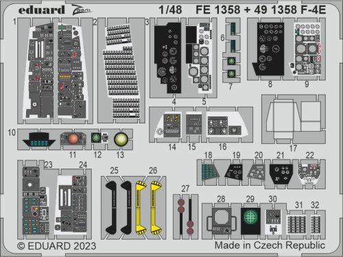 Przejdź do produktu Eduard FE1358 - 1:48 F-4E
