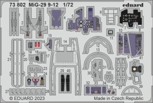 Eduard 73802 - 1:72 MiG-29 9-12