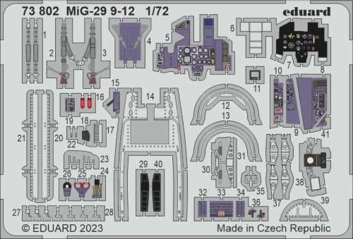 Przejdź do produktu Eduard 73802 - 1:72 MiG-29 9-12