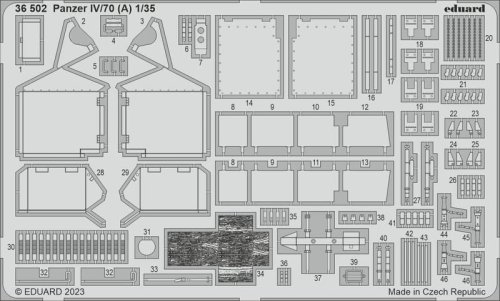 Przejdź do produktu Eduard 36502 - 1:35 Panzer IV/70 (A)