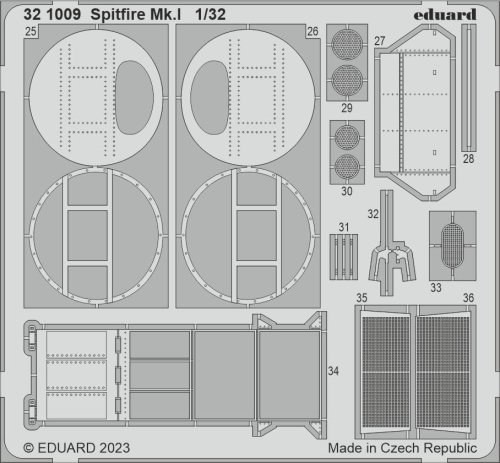 Przejdź do produktu Eduard 321009 - 1:32 Spitfire Mk.I