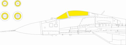 Przejdź do produktu Eduard CX648 - 1:72 MiG-29 9-12
