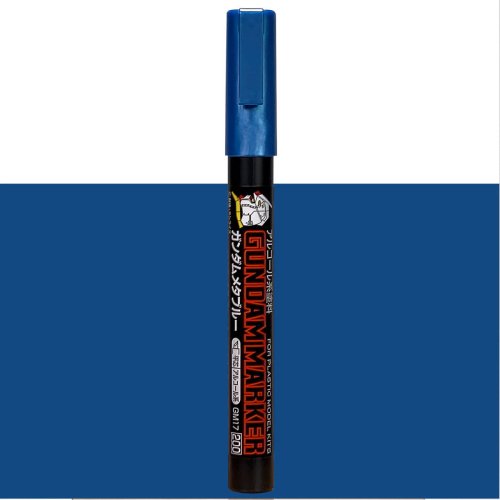 Przejdź do produktu Mr.Hobby GM17 - Gundam Marker Metallic Blue Paint Type