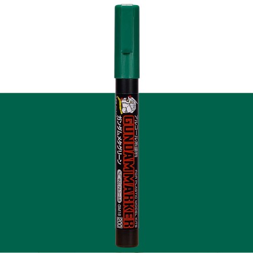 Przejdź do produktu Mr.Hobby GM18 - Gundam Marker Metallic Green Paint Type