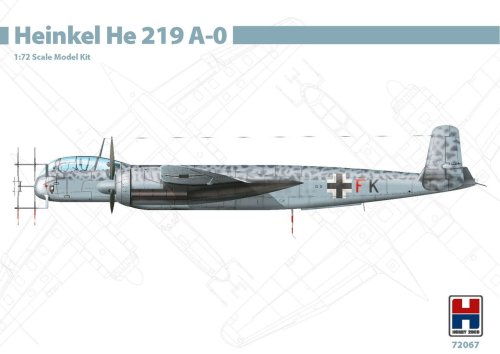 Przejdź do produktu Hobby 2000 72067 - 1:72 Heinkel He 219 A-0