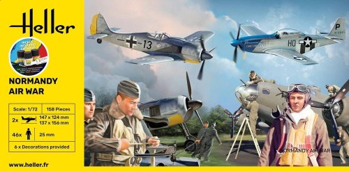 Przejdź do produktu Heller 52329 - 1:72 Normandy Air War - modele z farbami