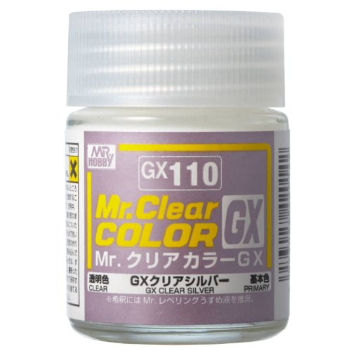 Przejdź do produktu Mr.Hobby GX110 - Farba Clear Silver 18 ml