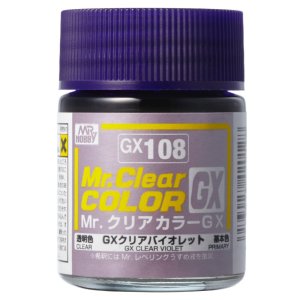 Mr.Hobby GX108 - Farba Clear Violet 18 ml