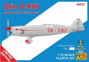 RS Models 94021 - 1:72 Zlin Z-XII Double Kit (2in1)